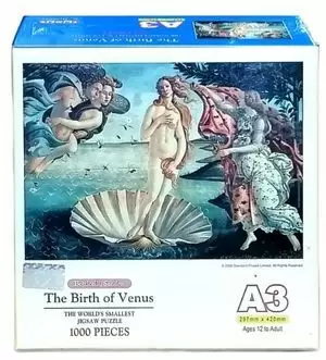 THE BIRTH OF VENUS 1000 PIEZAS MINI A3