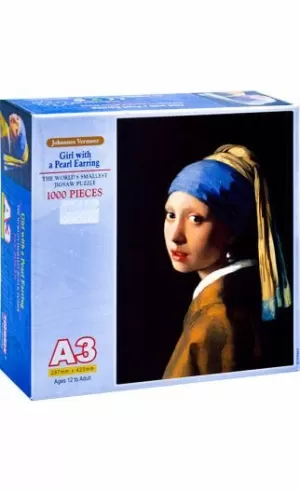 GIRL WITH A PEARL EARRING 1000 PIEZAS MINI A3