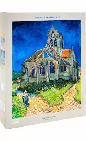 THE CHURCH AT AUVERS VAN GOGH 1000 PIEZAS