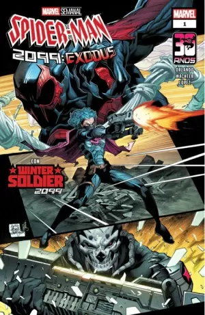 SPIDER MAN 2099 EXODUS 2022 #1 MARVEL SEMANAL ED 626