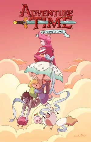 ADVENTURE TIME CON FIONNA Y CAKE 
