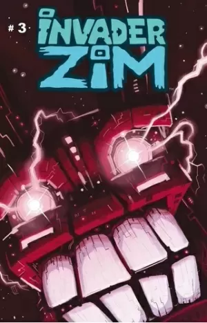 INVADER ZIM METALIZADO 3C