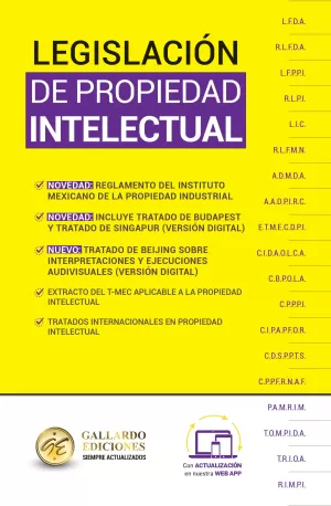 LEGISLACION DE PROPIEDAD INTELECTUAL 2023