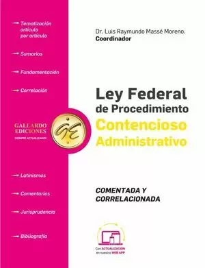 LEY FEDERAL DE PROCEDIMIENTO CONTENCIOSO ADMINISTRATIVO COMENTADA 
