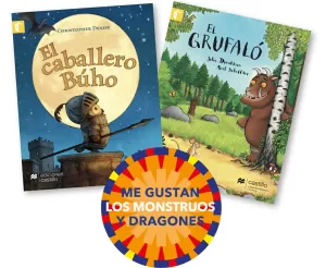 PAQUETE ME GUSTAN LOS MONSTRUOS Y DRAGONES