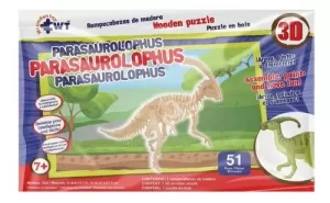 RC DE MADERA 3D GRANDE PARASAUROLOPHUS