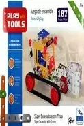 PLAY WITH TOOLS GRANDE SUPER EXCAVADORA CON PINZA