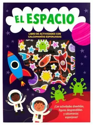 ACTIVIDADES CON CALCOMANIAS ESPONJOSAS EL ESPACIO