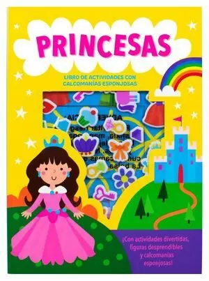 ACTIVIDADES CON CALCOMANIAS ESPONJOSAS PRINCESAS