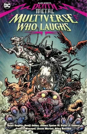 DARK NIGHTS DEATH METAL THE MULTIVERSE WHO LAUGHS DC COMICS DELUXE ED 2210