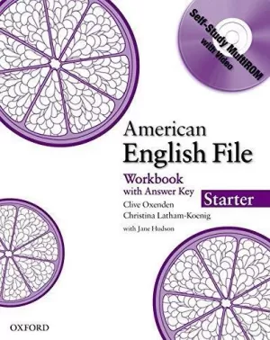 AMERICAN ENGLISH FILE STARTER WORKBOOK WITH CD-ROM PACK