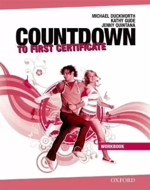 COUNTDOWN TO FIRST CERTIFICATE  NEW EDITION WORKBOOK WITHOUT KEY AND STUDENTS AUDIO CD PACK