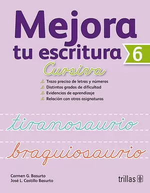 MEJORA TU ESCRITURA 6. CURSIVA 