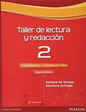TALLER DE LECTURA Y REDACCIÓN 2  COMPETENCIAS  APRENDIZAJE  VIDA