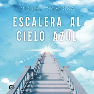 Escalera al cielo azul