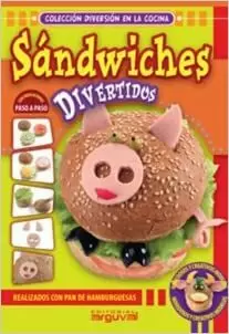SANDWICHES DIVERTIDOS CON PAN HAMBURGUESAS