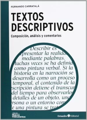 TEXTOS DESCRIPTIVOS COMPOSICION ANALISIS Y COMENTARIOS