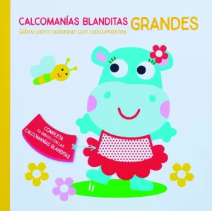 CALCOMANIAS BLANDITAS GRANDES HIPOPOTAMO