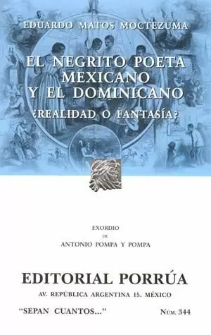 NEGRITO POETA MEXICANO Y EL NEGRITO DOMINICANO SC...344