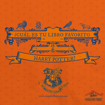 31 de Julio: Libro favorito de la saga de Harry Potter.