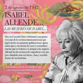 2 de Agosto: Nace Isabel Allende 